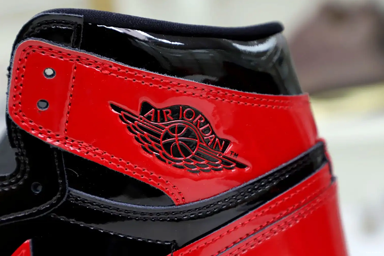 BRED PATENT JORDAN HIGH AIR Kimikick OG 1 0606